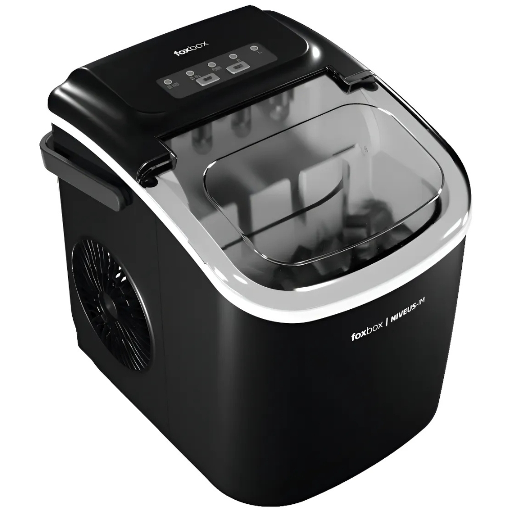 Fabricadora de Hielo FoxBox NIVEUS-IM 180W 1.2L 110V - Black