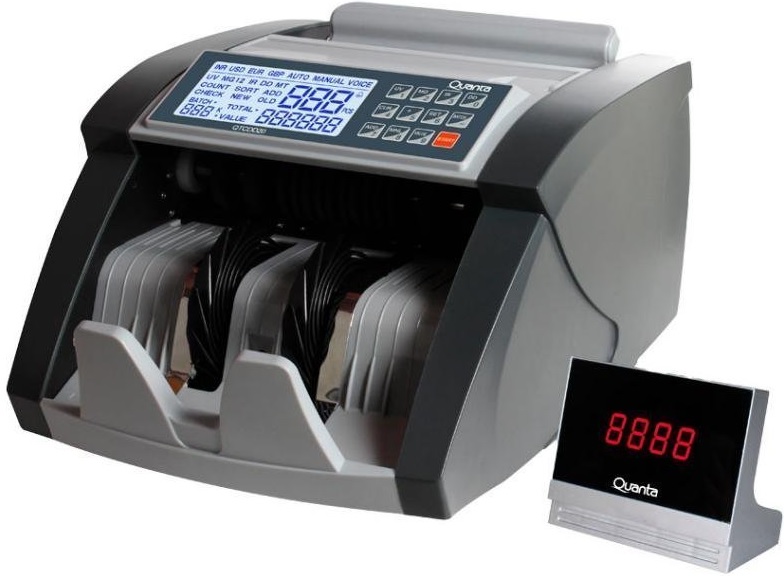 Contador &amp; Detector de Dinero Quanta QTCDD20 220V