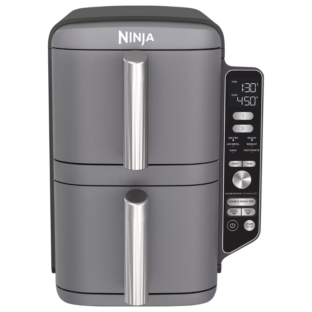 Air Fryer Ninja DoubleStack XL 2-Basket SL401 1690W 110V 9.5L - Grey