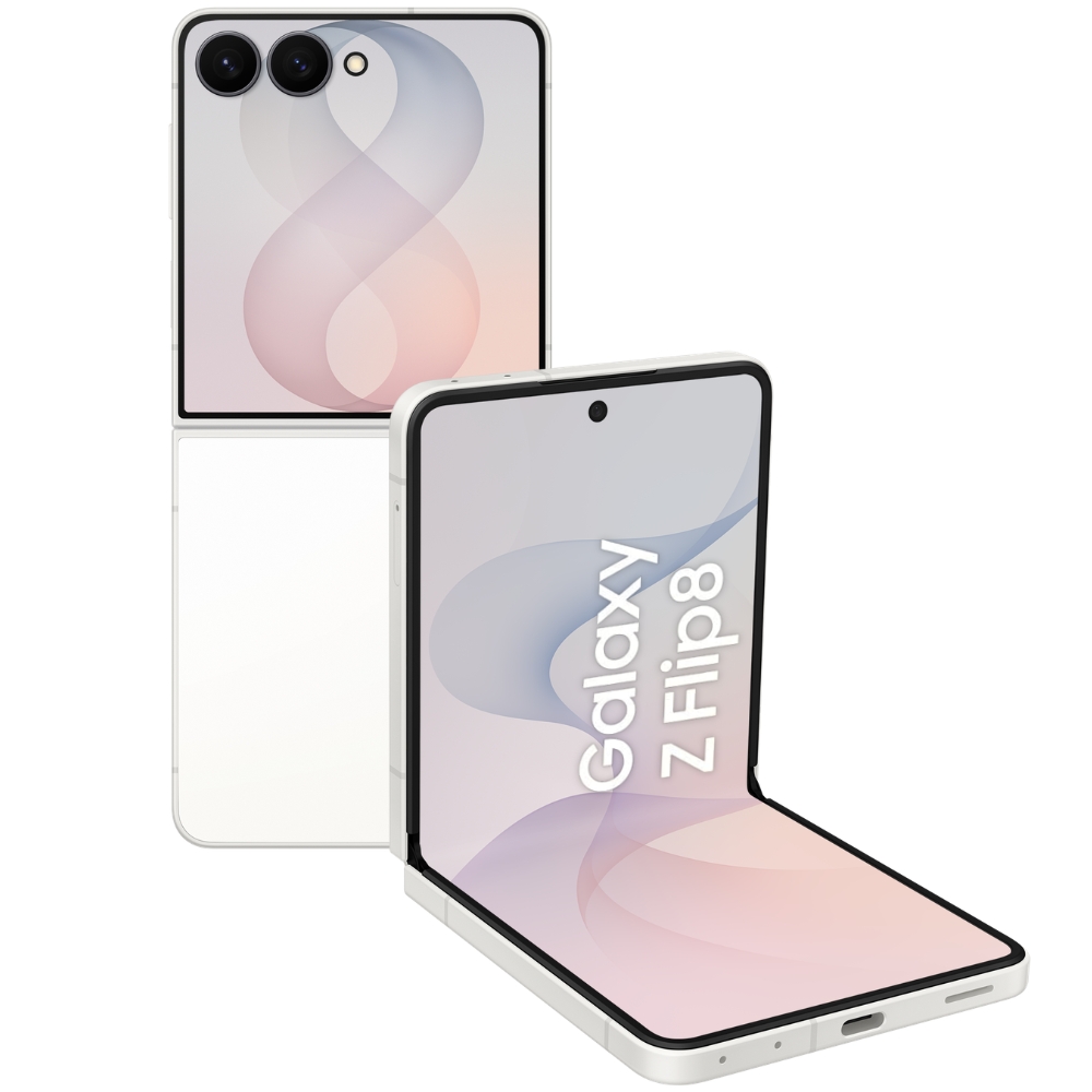Smartphone Samsung Galaxy Z Flip8 SM-F776B DS 5G 6.9" 12/512GB - Cream (Garantía Global)