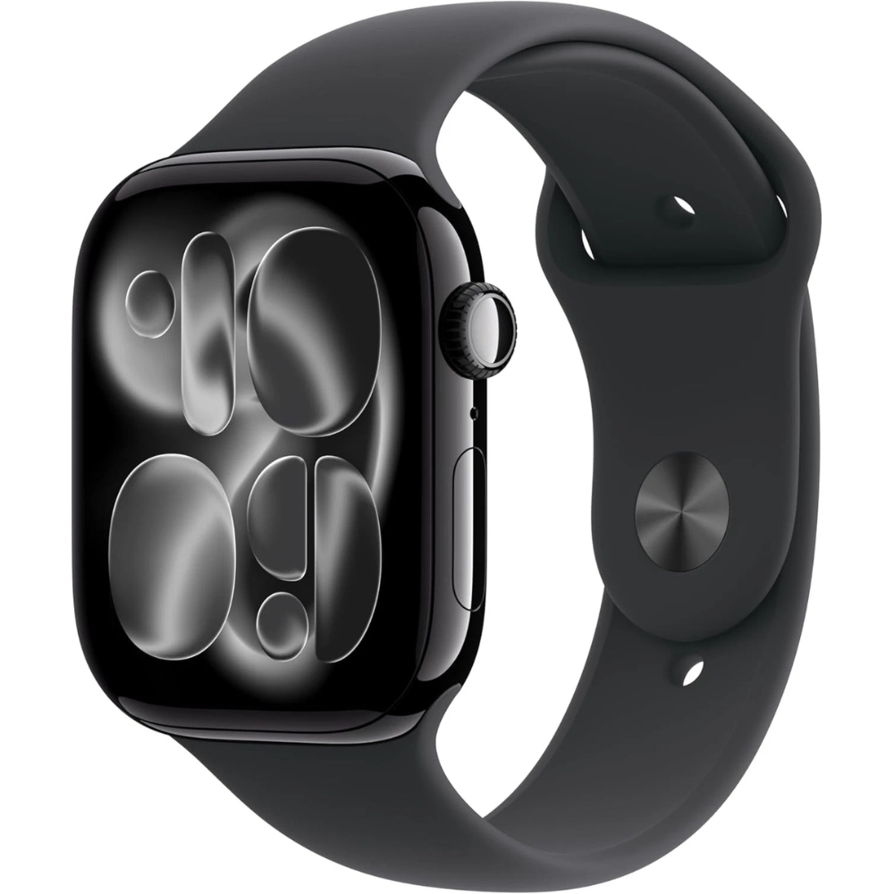 Apple Watch Series 11 MEQU4LW/A 42mm GPS - Jet Black Aluminum/Black Sport Band