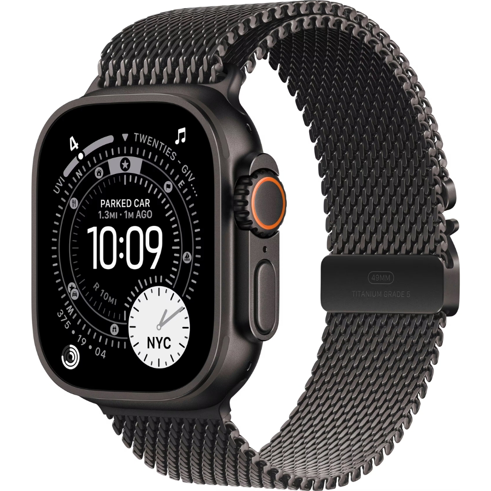Apple Watch Ultra 3 MF1N4LW/A 49mm (GPS+Celular) - Black Titanium Milansese Loop