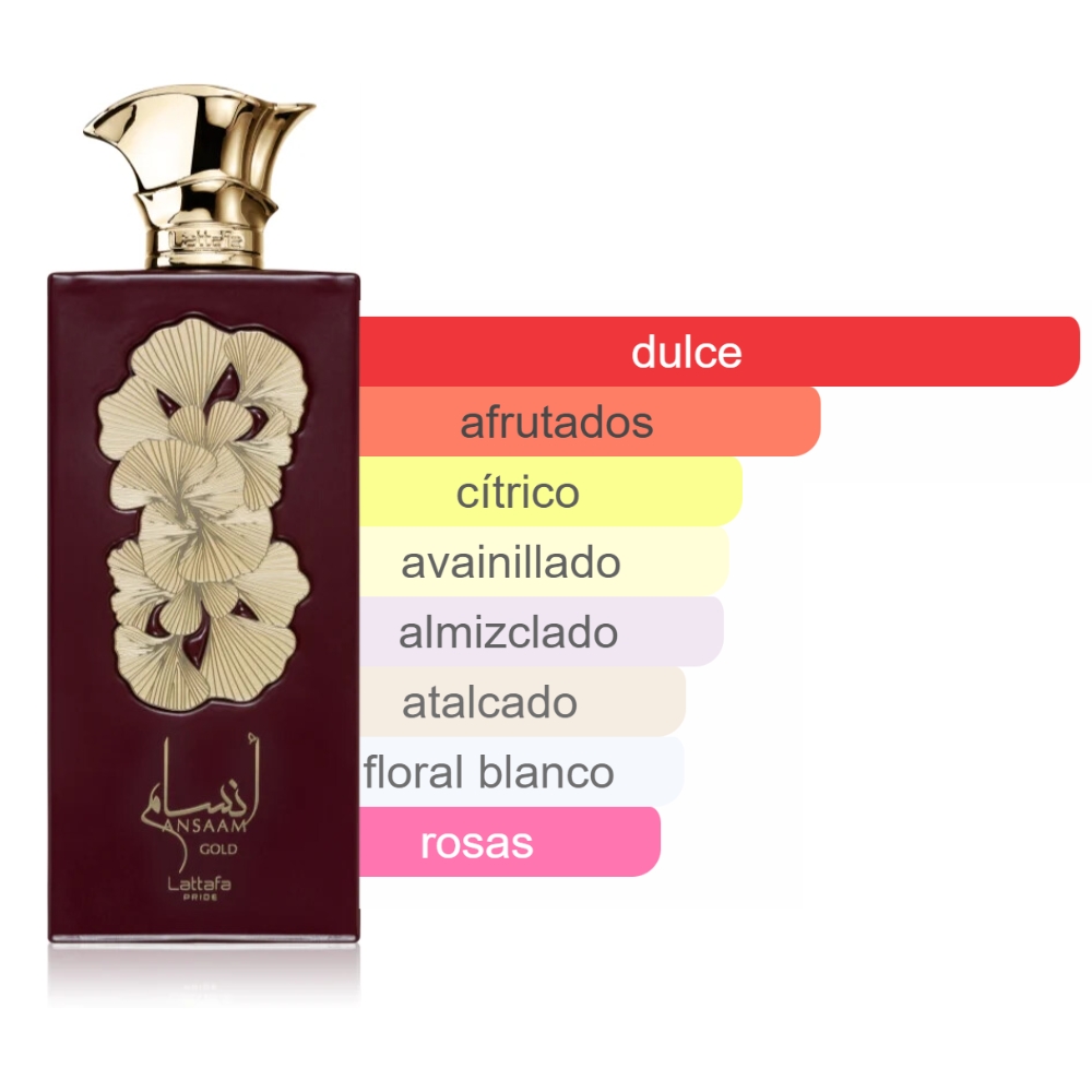 Perfume Lattafa Pride Ansaam Gold EDP Unisex - 100ml