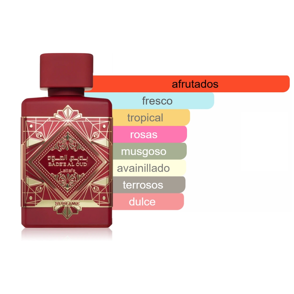Perfume Lattafa Bade'e Al Oud Sublime EDP Unisex - 100ml