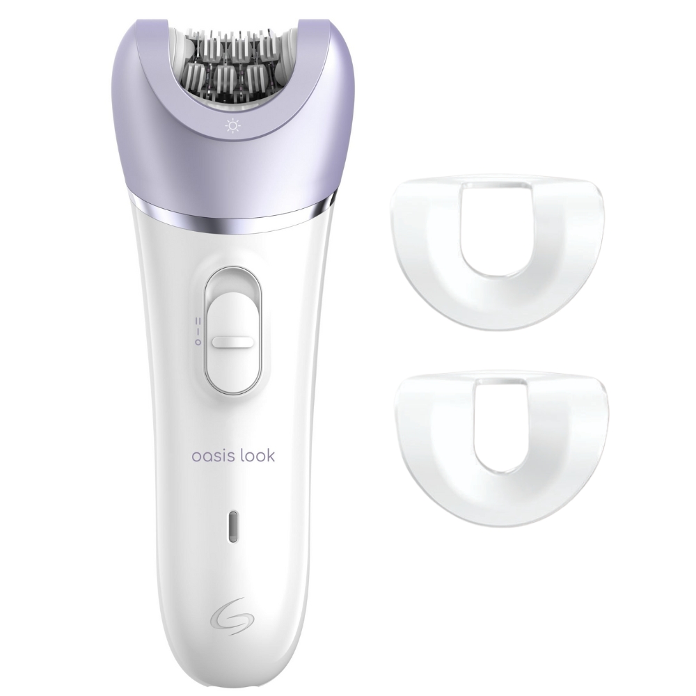 Depilador Eléctrico Gama Oasis Look - White/Purple
