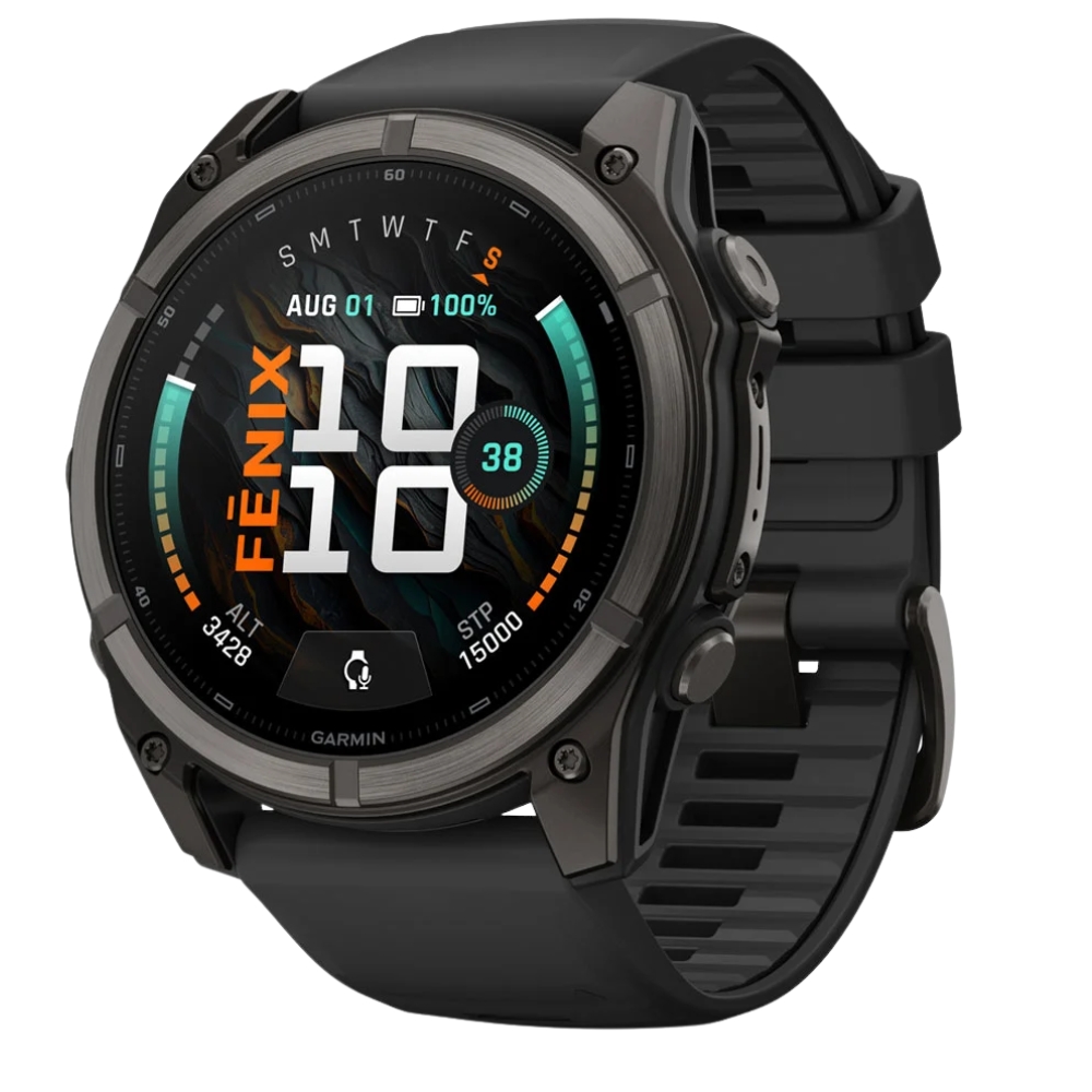 Reloj GPS Garmin Fenix 9 51mm - Carbon Gray/Black (010-04763-10)