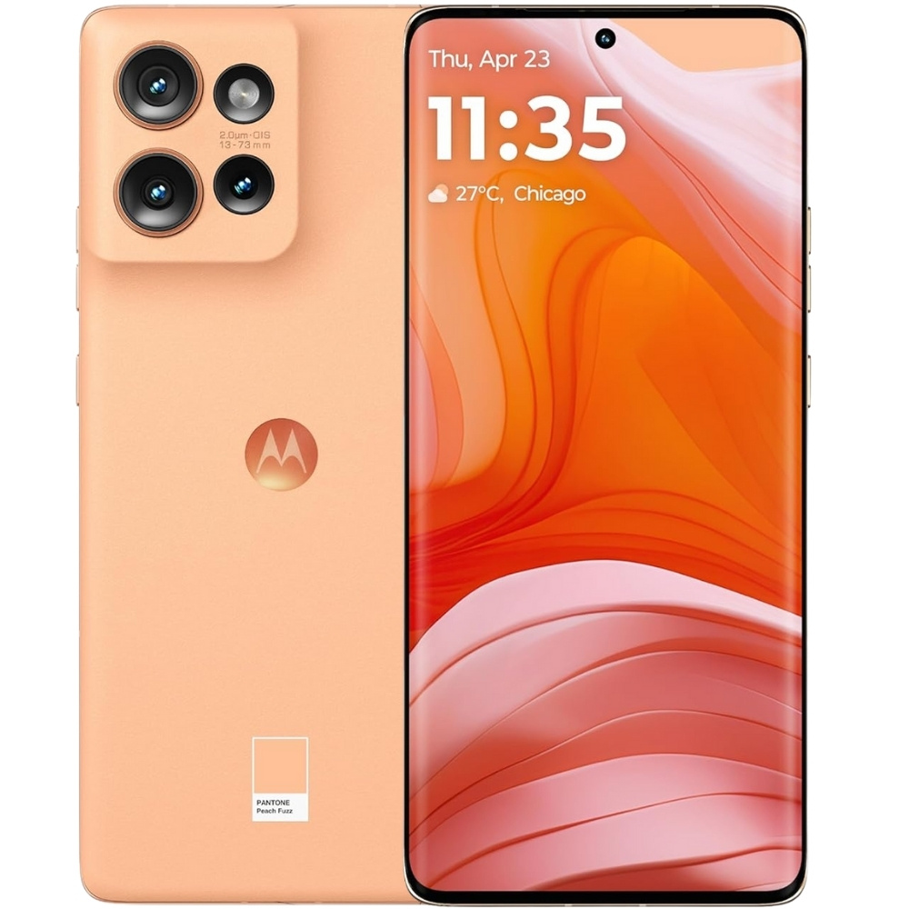 Smartphone Motorola Edge 50 XT2407-1 DS 5G NFC 6.7&quot; 12/512GB - Peach Fuzz (Slim Box)