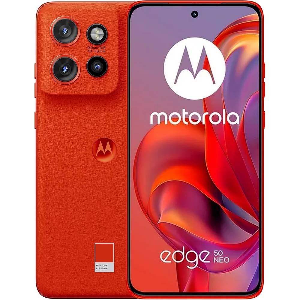 Smartphone Motorola Edge 50 Neo XT2409-2 DS 5G NFC 6.4&quot; 8/256GB - Poinciana