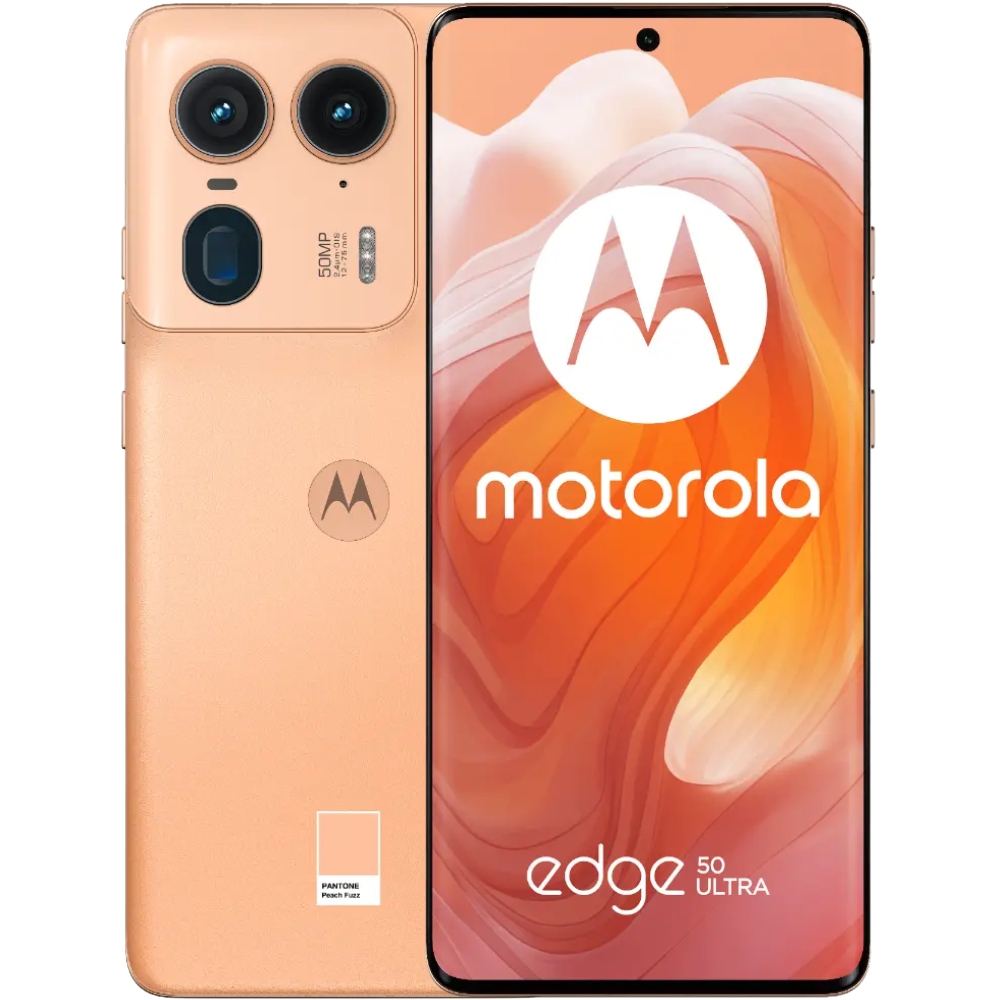 Smartphone Motorola Edge 50 Ultra XT2401-1 DS 5G 6.7" 12/512GB - Peach Fuzz