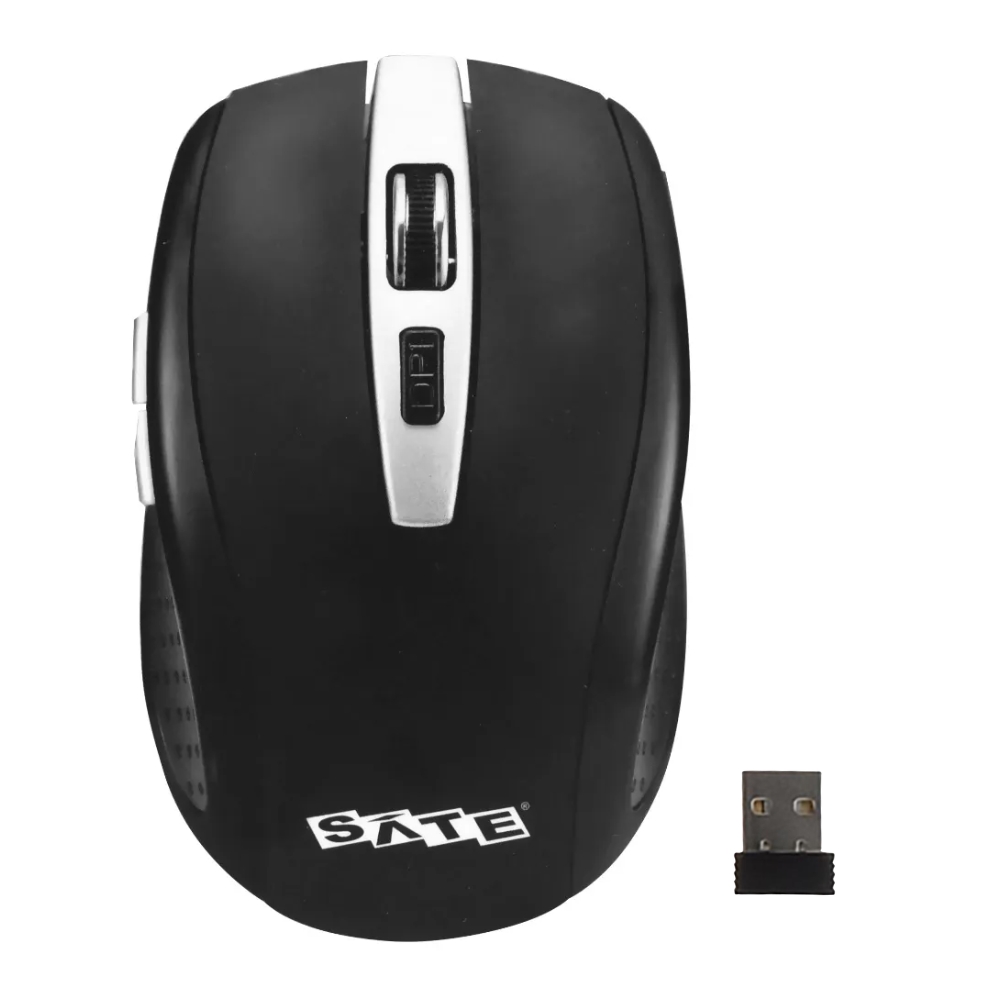 Mouse Wireless Sate A-35G - Black