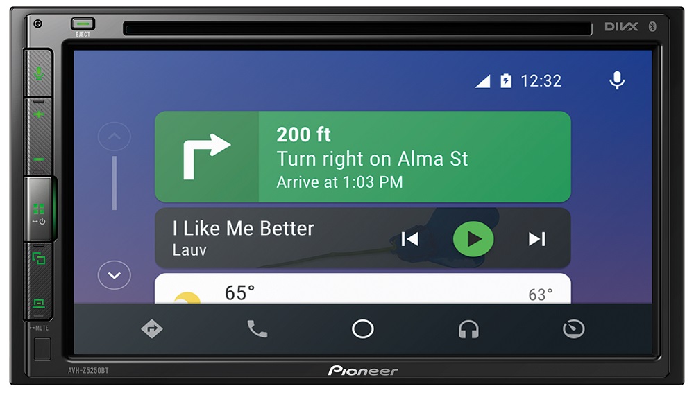Toca DVD Pioneer AVH-Z5250BT 6.8" Touch