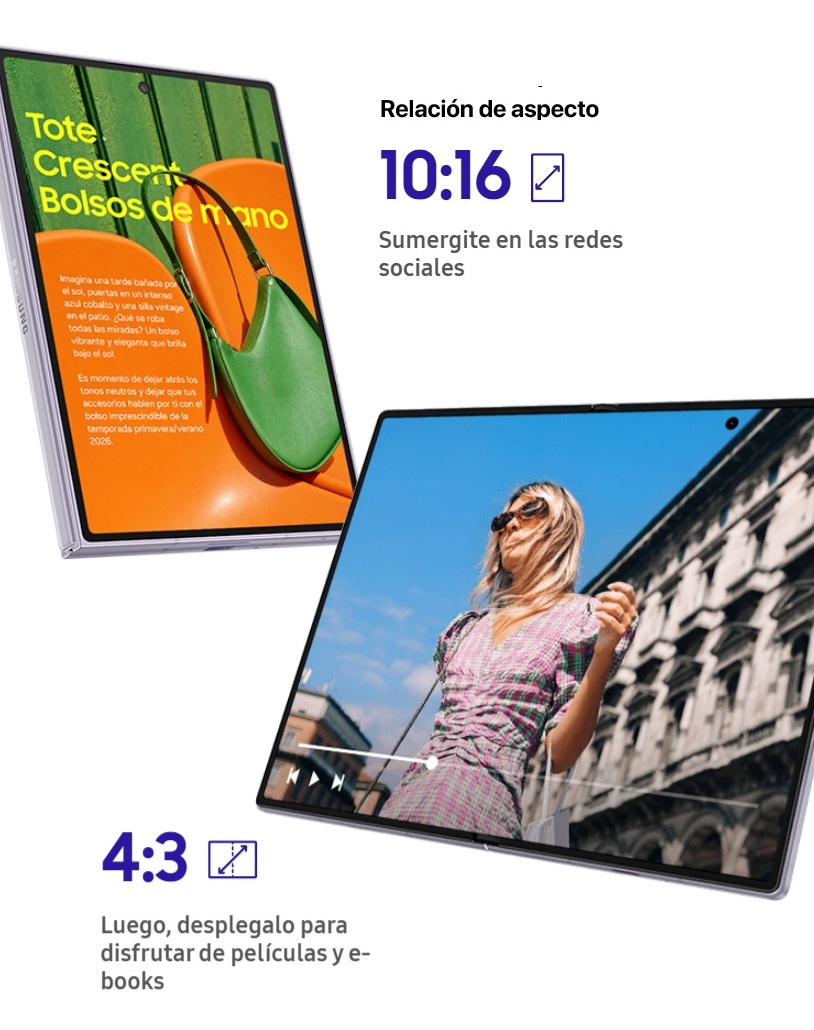 Pantalla Galaxy Z Fold8 Mobile