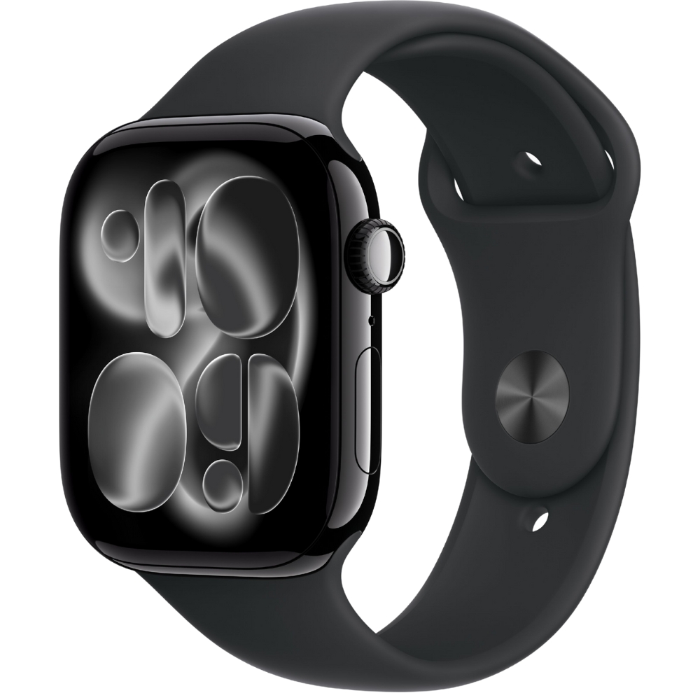 Apple Watch Series 11 MEUW4LW/A 46mm GPS - Jet Black Aluminum/Sport Band